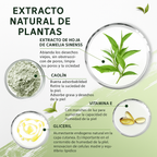 Mascarilla Facial Limpiadora - Té Verde