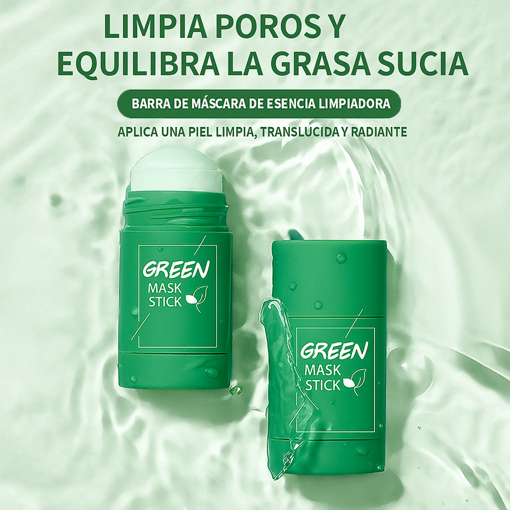 Mascarilla Facial Limpiadora - Té Verde