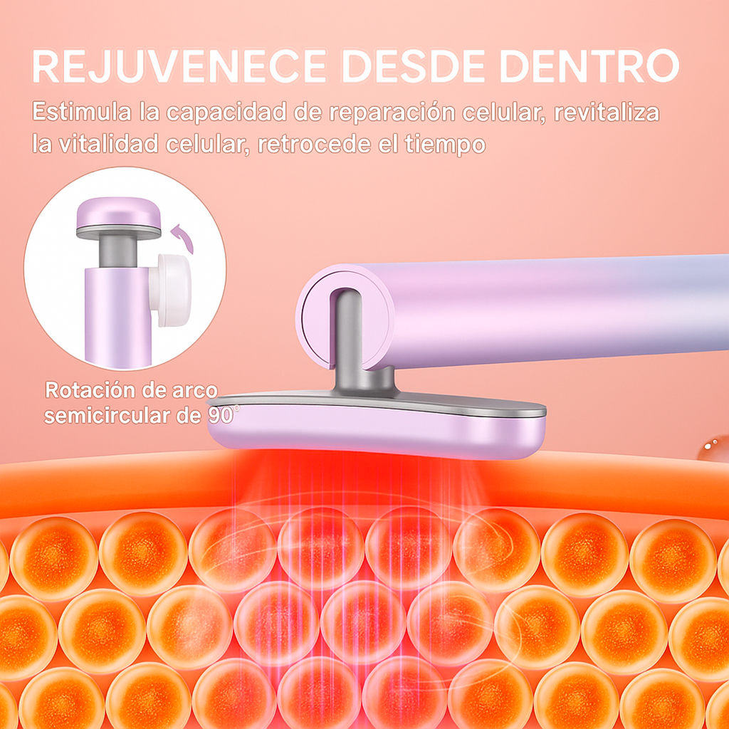 ReviSkin™ - Masajeador Facial con luz roja LED
