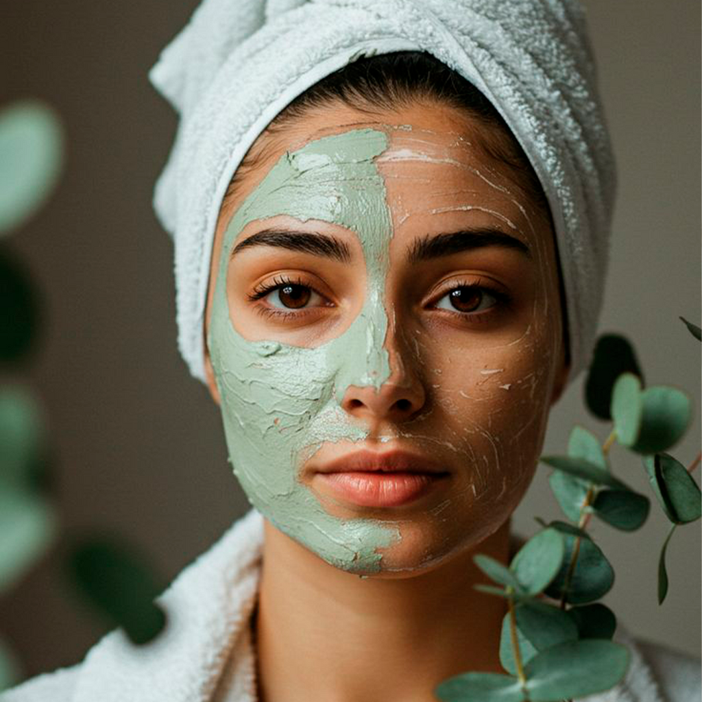 Mascarilla Facial Limpiadora - Té Verde